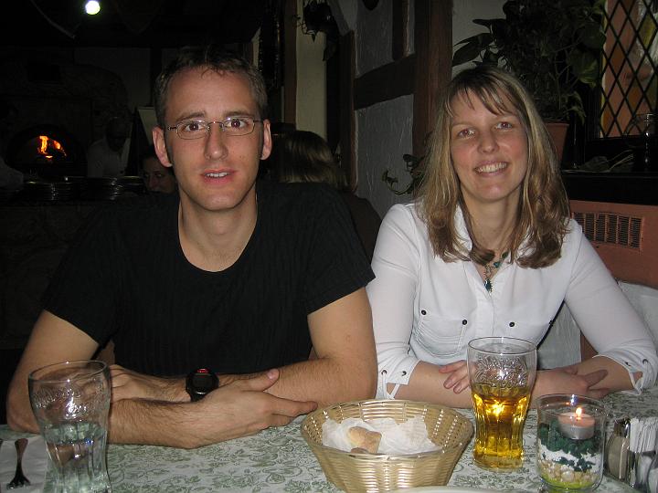 Stefan und Sabine im Laubfrosch