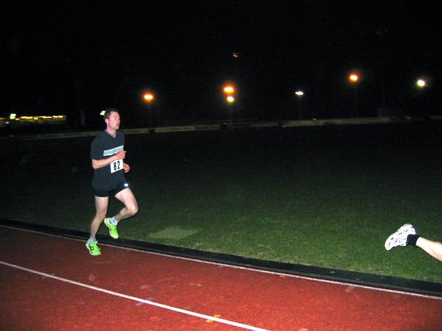 Dirk l�sst sich trotz der winterlichen Temperaturen nicht abschrecken