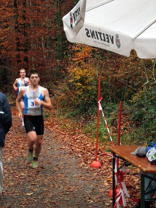 Thomas und Thorben im Zielsprint 