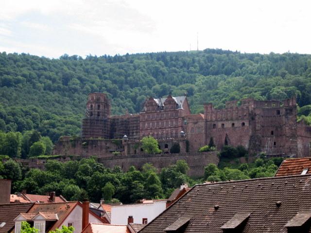 Blick auf das Heidelberger Schloss