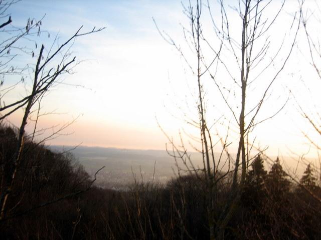 Blick �ber Markdorf und den Bodensee 