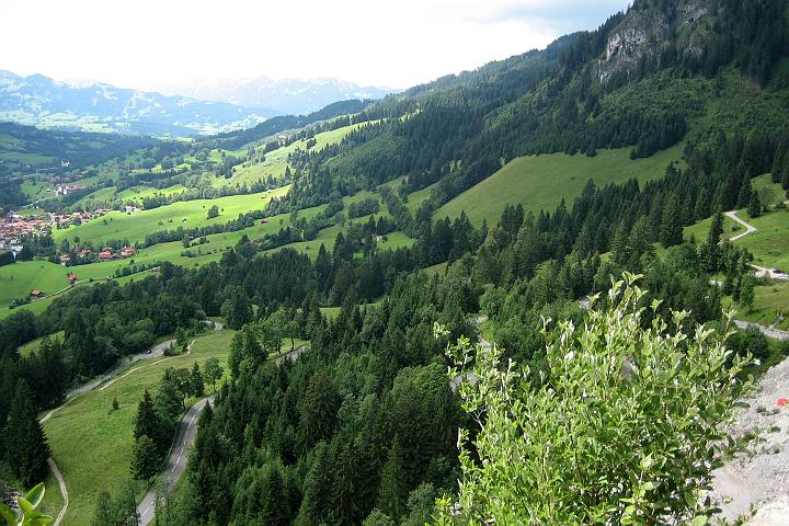 Blick Richtung Allgu