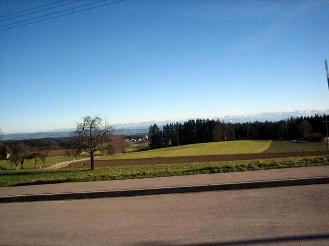 Je h�her man kommt, deso gewaltiger wird die Alpen-Sicht 