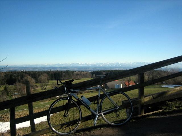 Geschafft. Aussichtsplattform auf dem H�chsten 