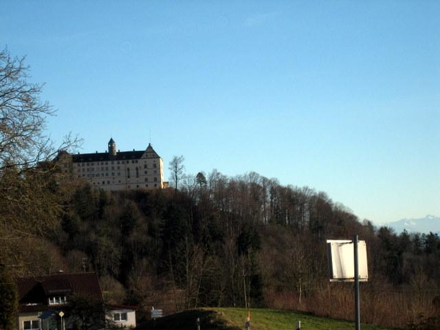 Blick auf das Schlo� Heiligenberg 