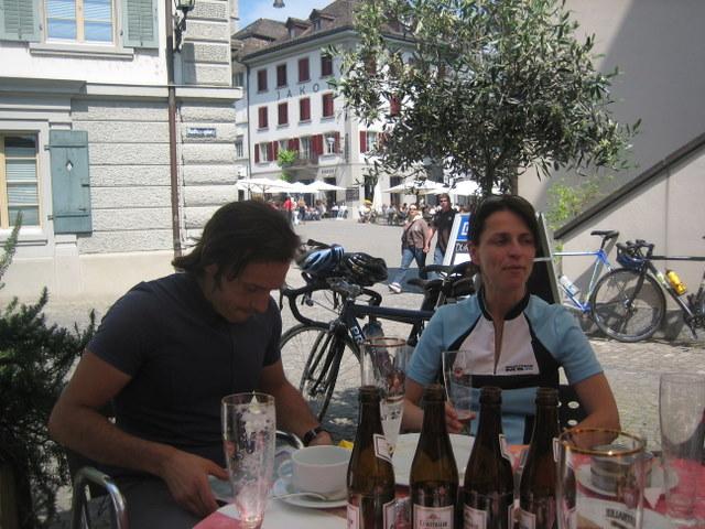 Beim gem�tlichen Mittagshock 