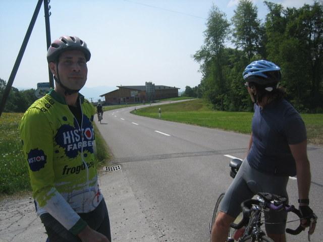 Letzte Meter der Auffahrt nach Goldingen 