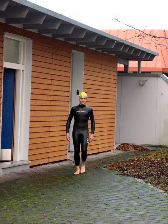 Frisch bef�llt mit warmen Wasser 