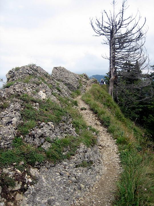 Auf gehts zum Klettersteig Richtung Falken 