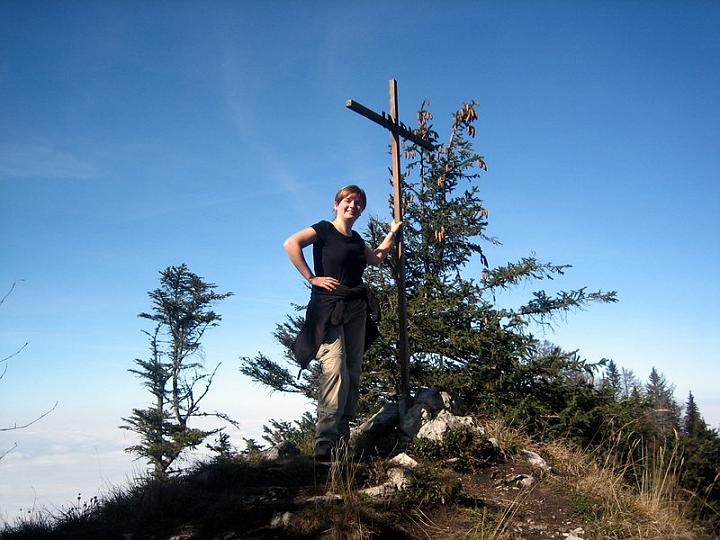 Doro auf der S�dspitze des Staufen