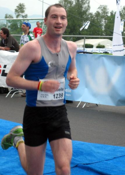 Dirk vorm Zielsprint 
