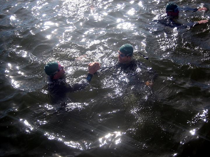 Udo und ich vorm Start�