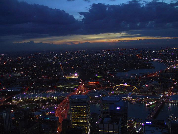 Langsam wird dunkel �ber Sydney