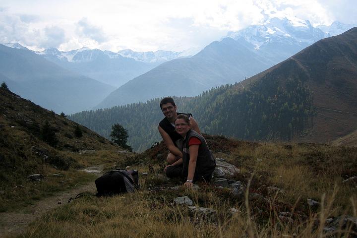 Zwei wackere Bergwanderer