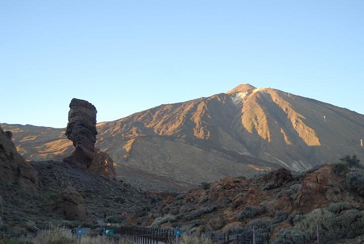 Der Finger Gottes mit dem Teide 